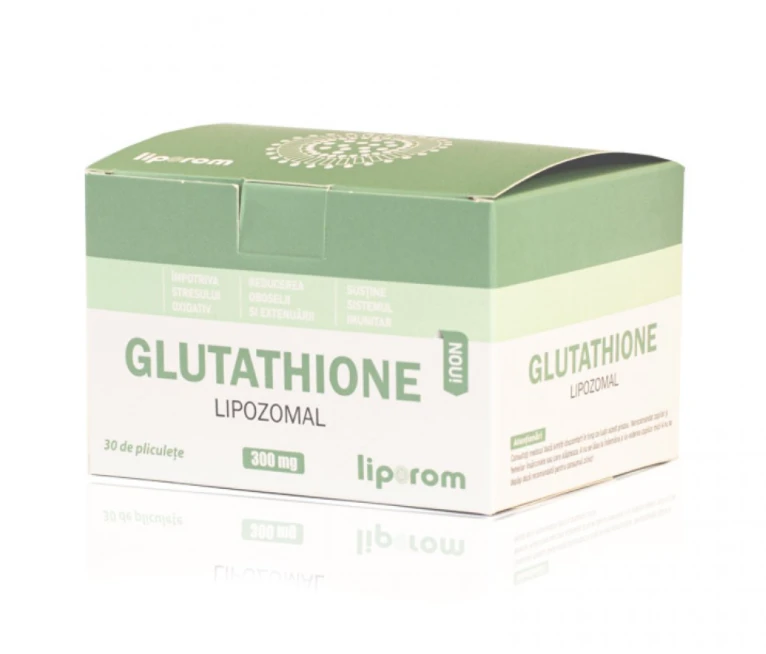 Glutathione lipozomal 300mg, 30plicuri - liporom