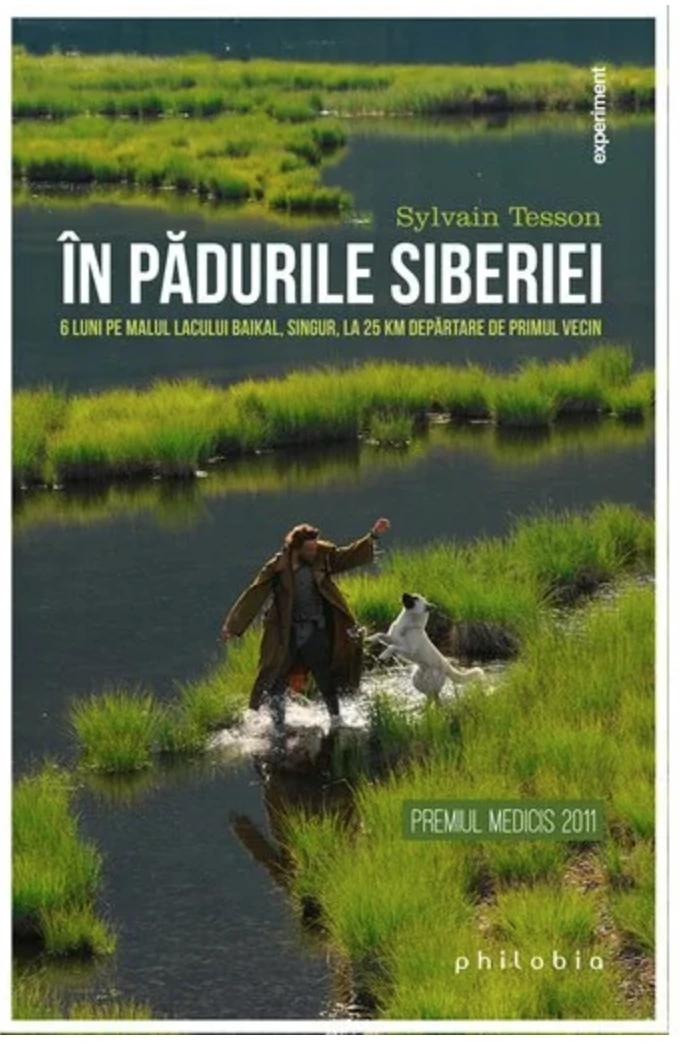 In padurile Siberiei - Sylvain Tesson - carte - Editura Philobia