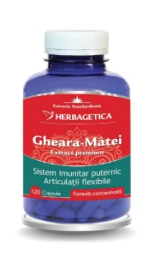 Gheara-matei extract standardizat - herbagetica 120 capsule