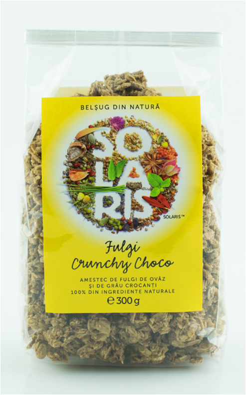 Fulgi Crunchy Choco 300g - Solaris
