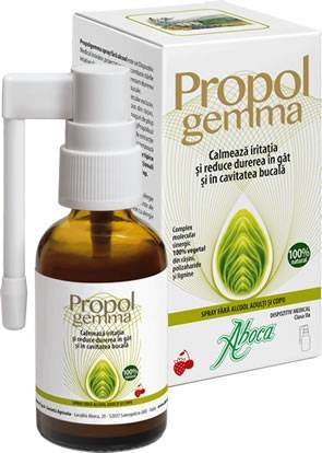 PROPOLGEMMA - SPRAY FARA ALCOOL ADULTI SI COPII 30ml - Aboca