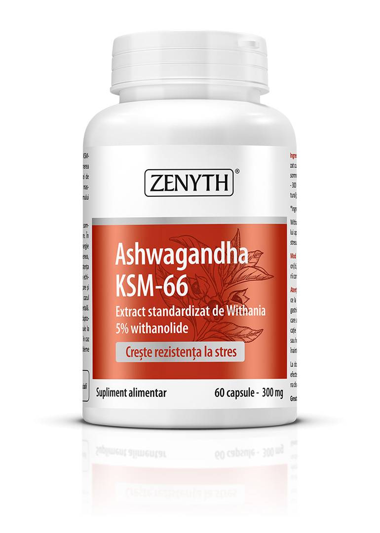 Ashwagandha KSM-66 – 300mg - 60cps - Zenyth