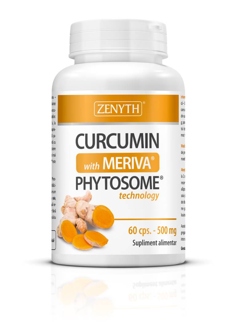 Curcumin cu  Meriva 500mg – 60cps - Zenyth