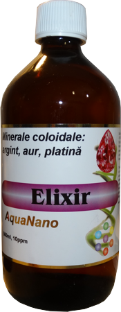 ELIXIR (argint, aur, platina) - 500ml - AquaNano