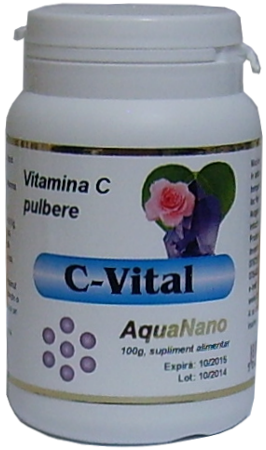 Vitamina C Alcalina Tamponata Cx-Vital - 100g - AquaNano