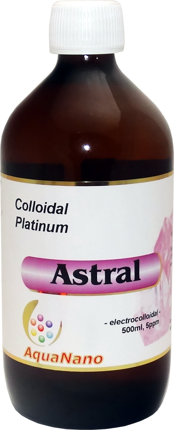 PLATINA COLOIDALA ASTRAL 5ppm 500ml, AQUANANO