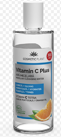 VITAMINA C PLUS APA MICELARA 300ml, COSMETIC PLANT