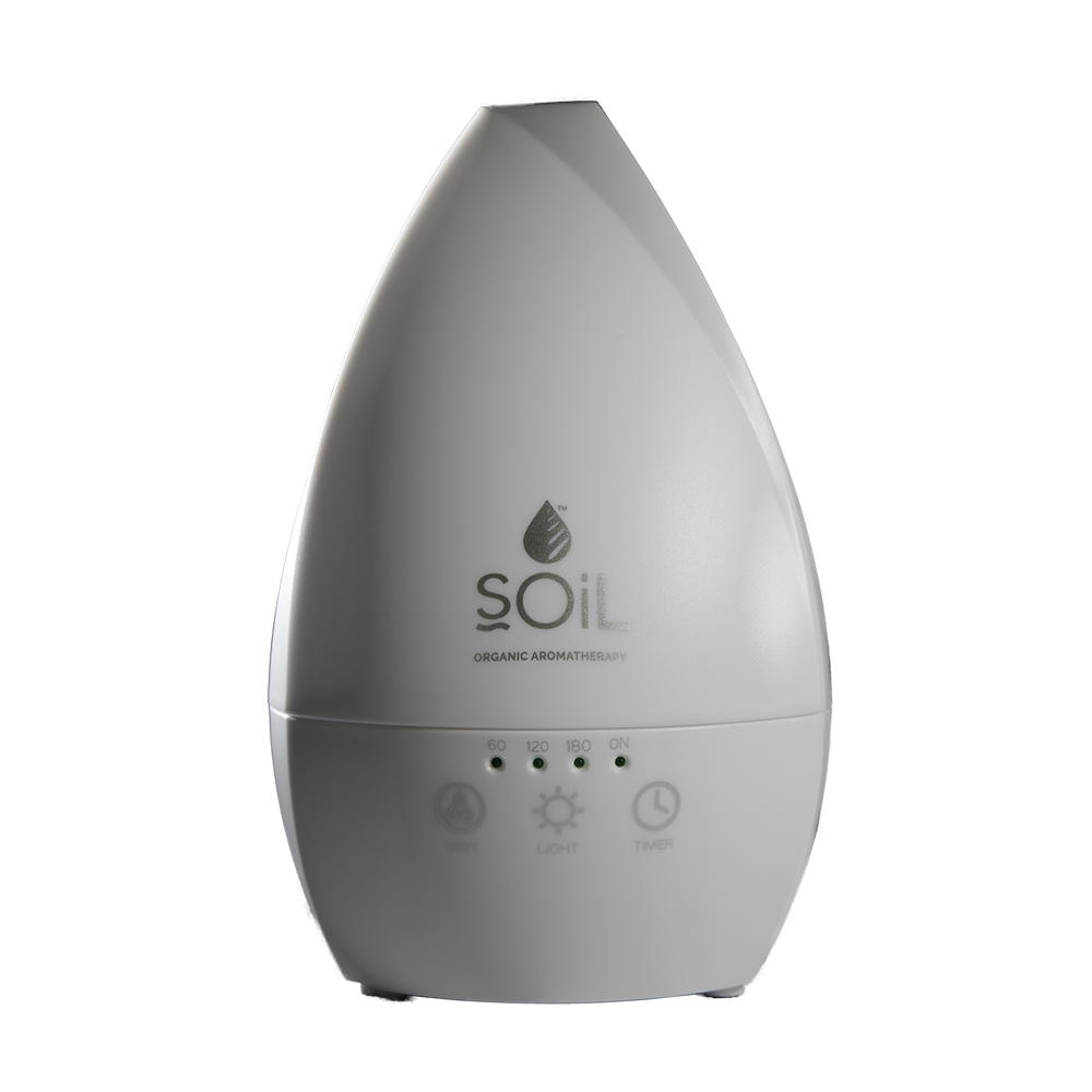 Difuzor de aromoterapie SOIL Diffuser pentru uleiuri esentiale, cu lampa led - SOIL