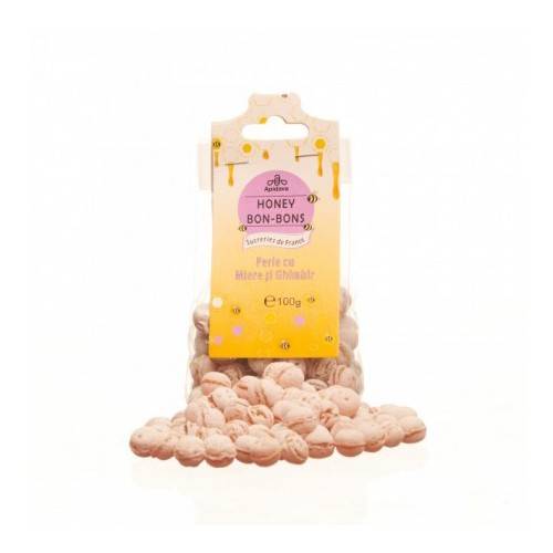 Perle cu miere si ghimbir 100g - Apidava
