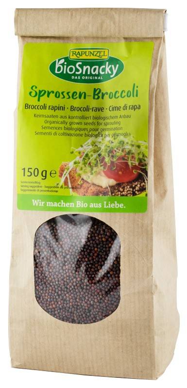 Seminte de brocoli pentru germinat, eco-bio, 150g - Rapunzel