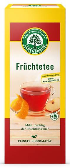 Ceai de fructe, eco-bio, 20plicuri - Lebensbaum