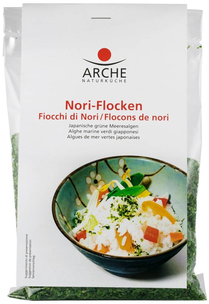 Fulgi de alge Nori, eco-bio, 20g - Arche