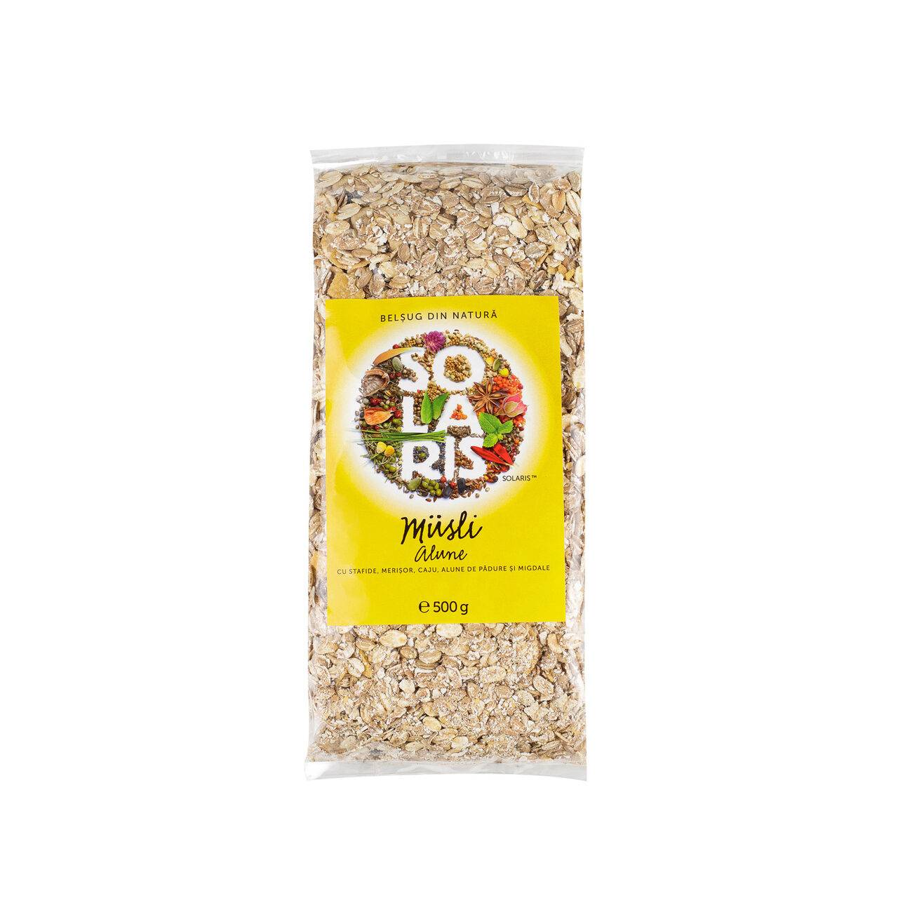 MUSLI CU ALUNE, 500g - SOLARIS
