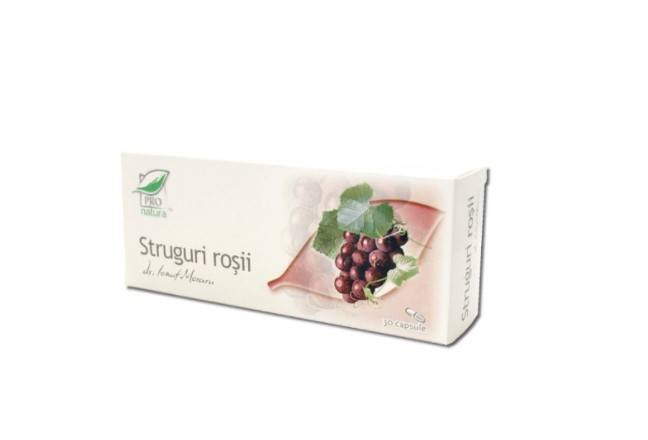 Struguri Rosii, 30cps - MEDICA