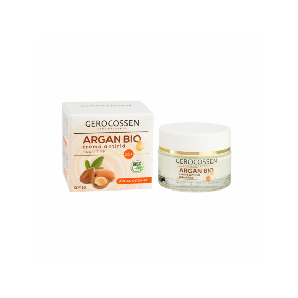 Crema antirid pentru riduri fine 35+, ArganBio 50ml - Gerocossen