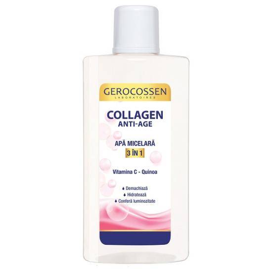 Apa micelara 3 in 1, Collagen Anti-Age, 300ml - Gerocossen