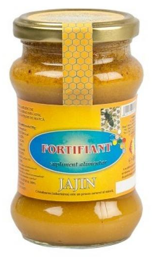 Fortifiant miere, polen si laptisor de matca, 400g - Jajin