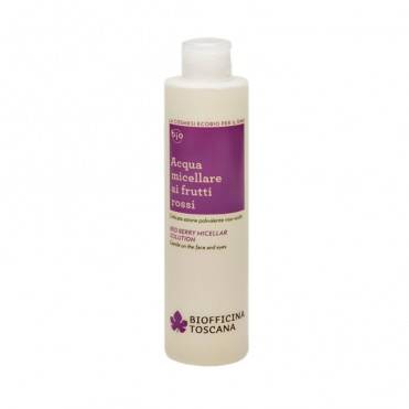 Lotiune micelara pentru ten si ochi Red Berry, eco-bio, 200ml - Biofficina Toscana