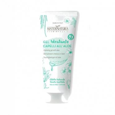 Gel pentru par cret cu aloe si frangipani, 100ml - Maternatura