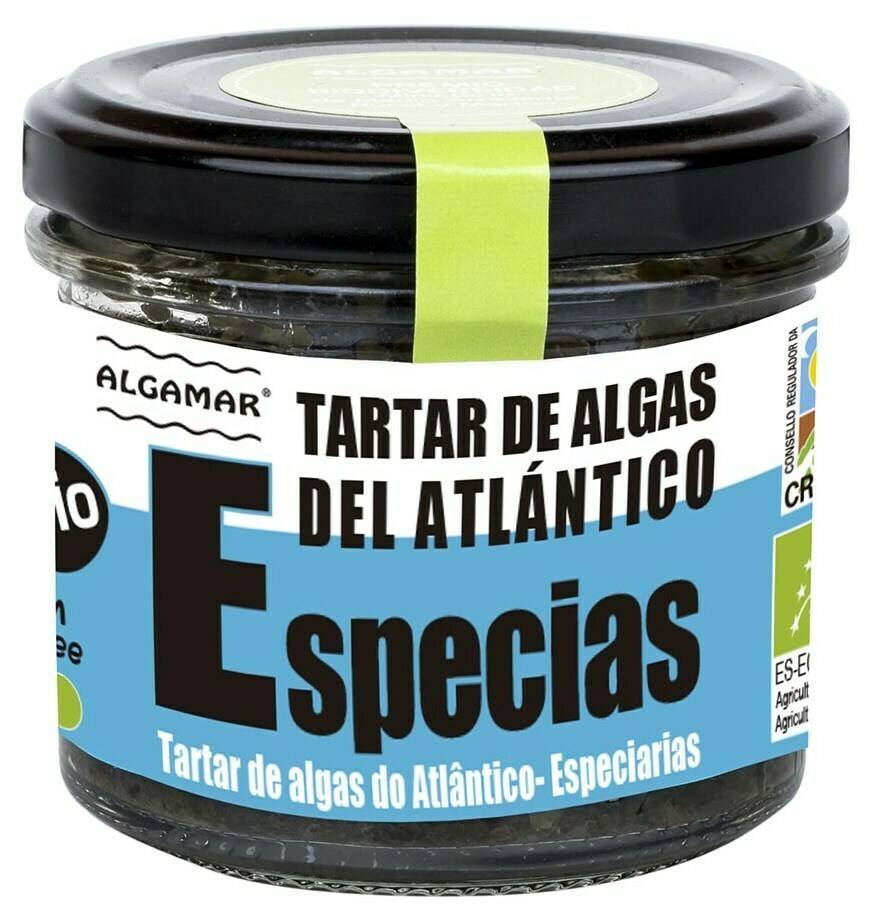 Tartar de alge marine si condimente, bio 100g - Algamar