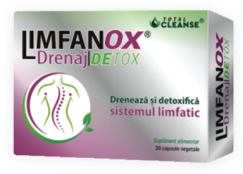 Limfanox Drenaj Detox Total Cleanse, 30cps - Cosmopharm