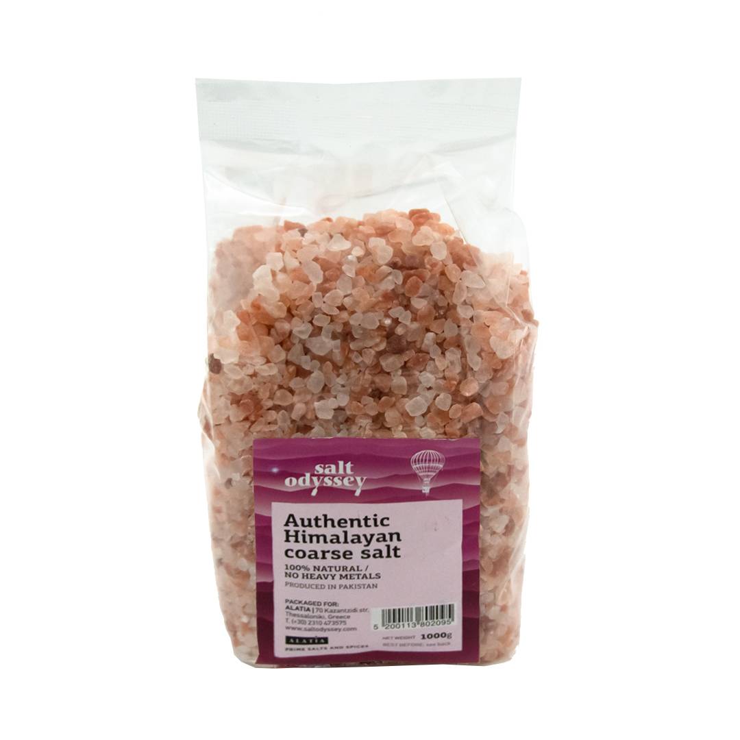 Sare himalaya grunjoasa 1kg - Salt Odyssey