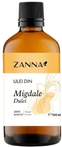 Ulei Migdale dulci - presat la rece - 100ml - ADAMS