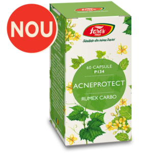 Acneprotect - rumex carbo - antiacneic - P134, 60 capsule, Fares