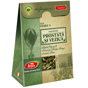 Ceaiul V - ceai pentru prostata si vezica - G75 - 50g - Fares