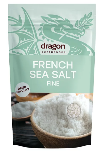 Sare pura de mare (celtica) fina 500g - Dragon Superfoods