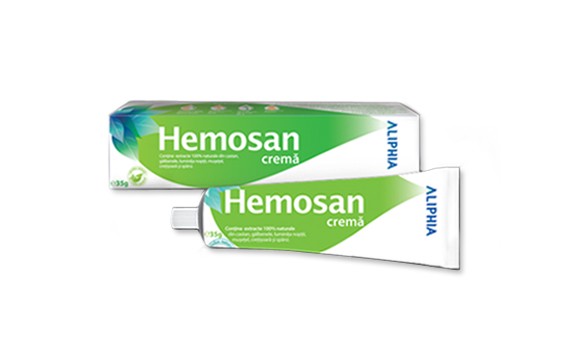 Hemosan crema hemoroizi 40g - Aliphia Exhelios