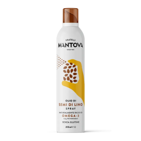 SPRAY ULEI din seminte de IN, extravirgin, 200 ml, MANTOVA