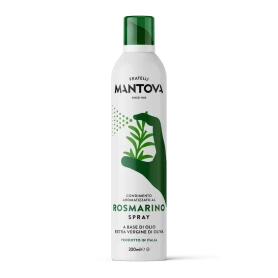 SPRAY ULEI EXTRAVIRGIN de MASLINE cu ROZMARIN, 200 ml, Mantova