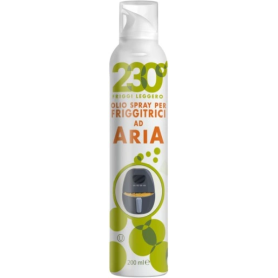 Spray AIR FRYER cu ulei de floarea soarelui HO (High Oleic), ulei avocado si ulei de orez - Standard Ogiva - 200ml Mantova