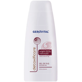 GEL DE DUS cu ARGILA 100% NATURALA - 750ml, GEROVITAL, Farmec