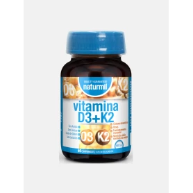 Vitamina D3 (4000 UI) + vitamina K2 (100 mcg), 60 comprimate, Naturmil - Type Nature