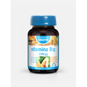 Vitamina B12, 2500 mcg, 60 comprimate, Naturmil, Type Nature