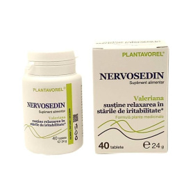 Nervosedin C, 40 comprimate - Plantavorel