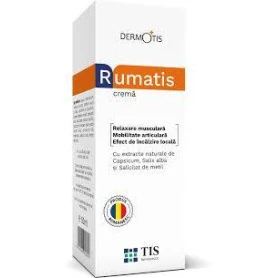 Rumatis crema cu efect antiinflamator, 50 ml, Tis Farmaceutic