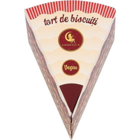 Tort de Biscuiti, fara zahar, din faina integrala, 150 g, Hiper Ambrozia