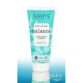 Gel de dus cu eucalipt si bergamota, Balance, 200 ml, Sante