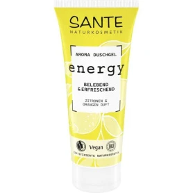 Gel de dus cu lamaie si portocala, Energy, 200 ml, Sante