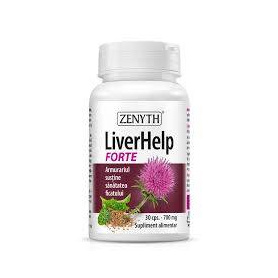 Liver Help Forte, 700 mg, 60 capsule, Zenyth