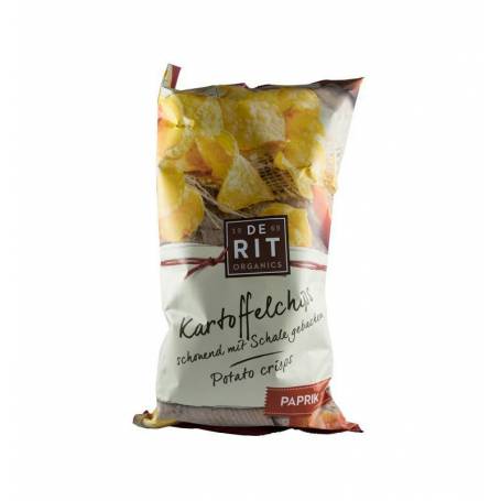 Chipsuri de cartofi cu gust de ardei - eco-bio 125g - De Rit