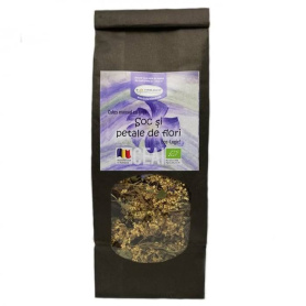 Ceai de Soc si petale de flori, eco-bio, 40g - Biofarmland