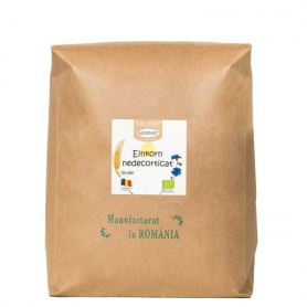 Grau Einkorn nedecorticat pentru culturi de iarba, eco-bio, 3 kg, Biofarmland