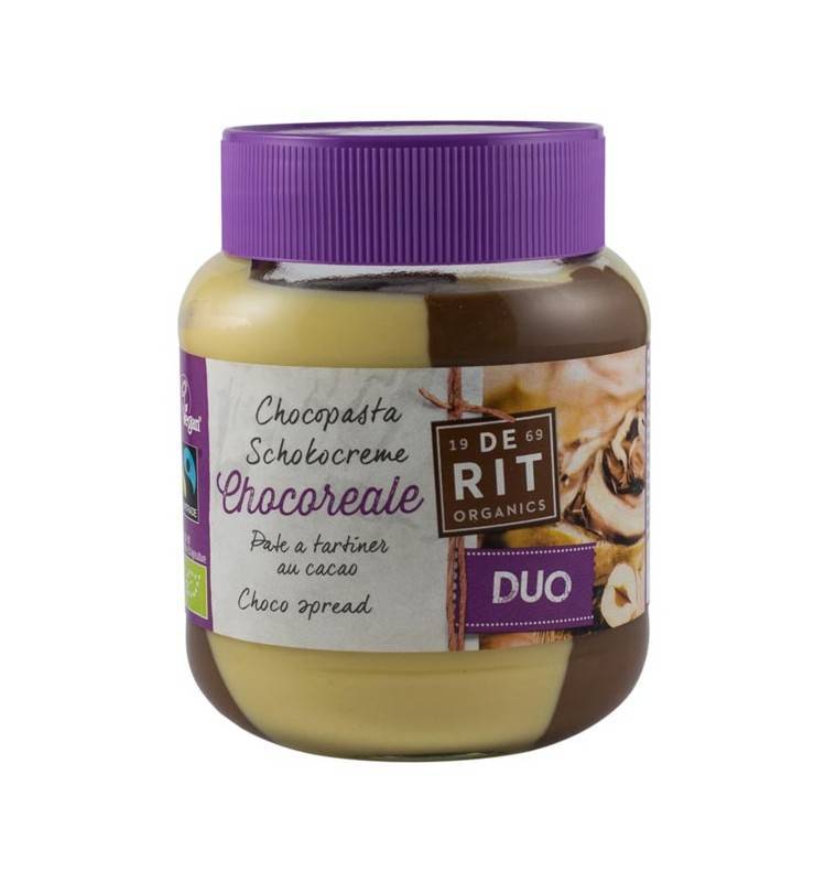 Chocoreale, Crema De Ciocolata Duo - Eco-bio 350g - De Rit