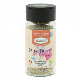 Condiment Sarea Florilor, flacon, eco-bio, 60 g, Biofarmland
