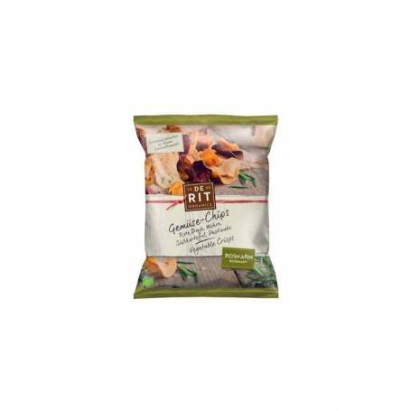 Chipsuri de legume si rozmarin - eco-bio 75g - De Rit Organics