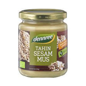 Pasta de susan Tahini, eco-bio, 250 g, Dennree